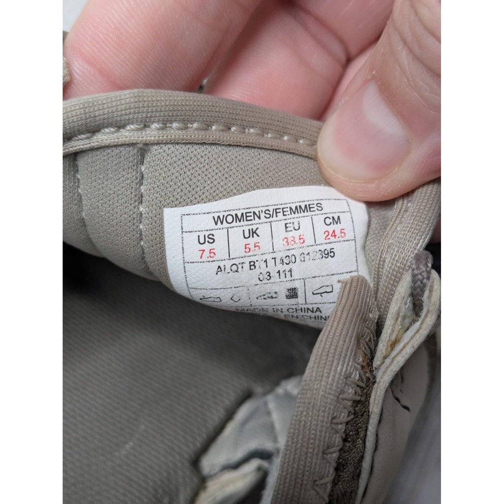 The North Face Women's HEDGEFROG X2 Hiking Water Sandal Shoes Size 7.5 Tan Brown - Picture 4 of 7